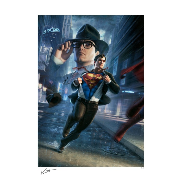 DC Comics: Superman - Call To Action Unframed Art Print Sideshow Collectibles Product