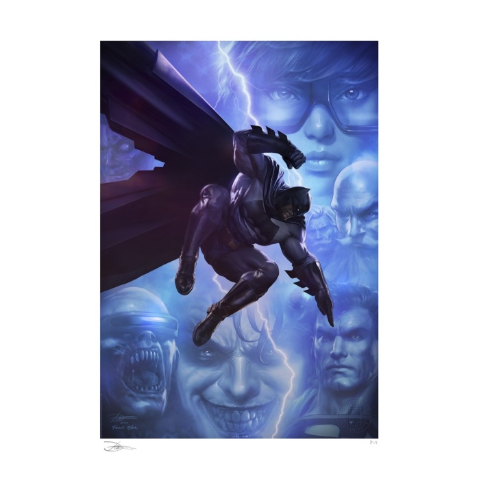DC Comics: The Dark Knight Returns Unframed Art Print Sideshow Collectibles Product