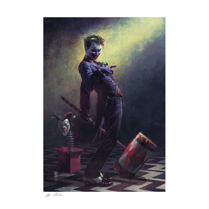 DC Comics: The Joker - Clown Prince of Crime Unframed Art Print Sideshow Collectibles Product