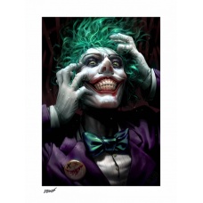 DC Comics: The Joker Just One Bad Day Unframed Art Print | Sideshow Collectibles