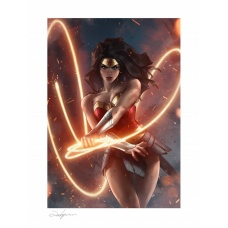 DC Comics: Wonder Woman Unframed Art Print by Jeehyung Lee | Sideshow Collectibles