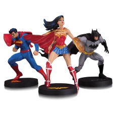 DC Designer Series Statue 3-Pack Trinity by Jim Lee 18 cm | DC Collectibles