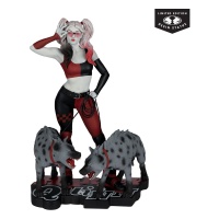 DC Direct Harley Quinn: Red, White & Black Statue 1/10 Harley Quinn by Jenny Frison 19 cm McFarlane Toys Product