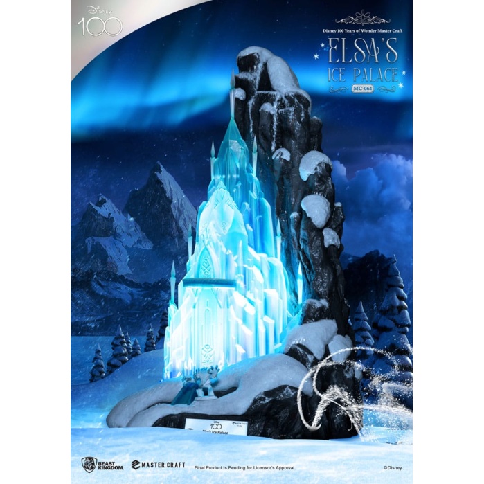 Disney 100 Years of Wonder Master Craft Statue Elsa s Palace 46 cm Beast Kingdom Product