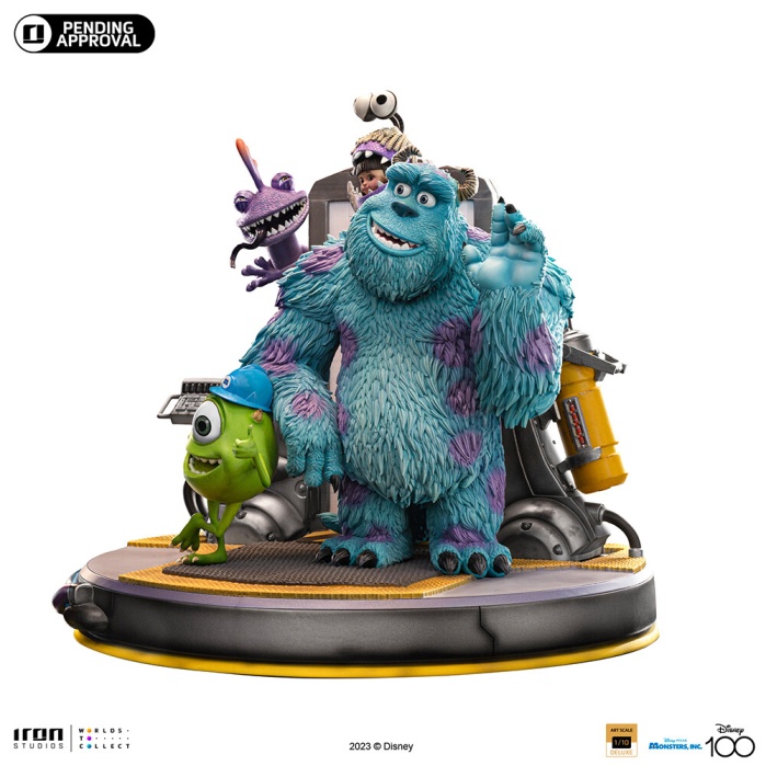 Disney: 100 Years of Wonder - Monsters Inc. 1:10 Scale Statue Iron Studios Product