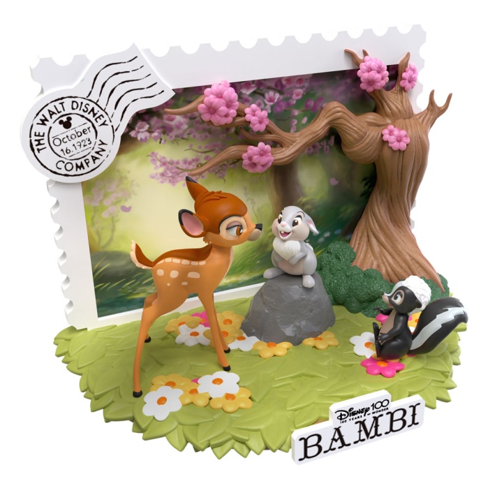 Disney 100th Anniversary D-Stage PVC Diorama Bambi 12 cm Beast Kingdom Product