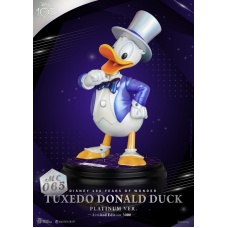 Disney: 100th Anniversary - Master Craft Tuxedo Donald Duck Platinum Version Statue | Beast Kingdom