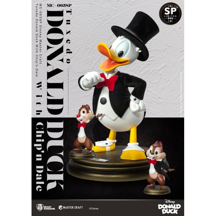 Disney 100th Master Craft Statue Tuxedo Donald Duck (Chip n und Dale) 40 cm Beast Kingdom Product