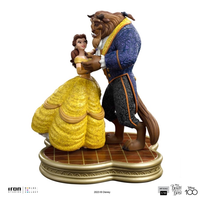 Disney Art Scale Statue 1/10 Beauty and the Beast 29 cm Iron Studios Product