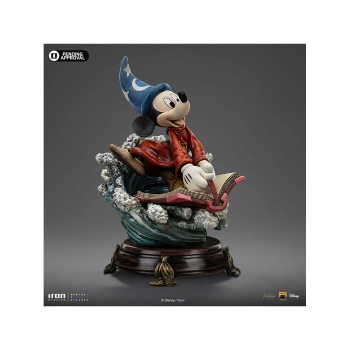 Disney Classics Vintage Collection Deluxe Art Scale Statue 1/10 Sorcerer Mickey 28 cm Iron Studios Product