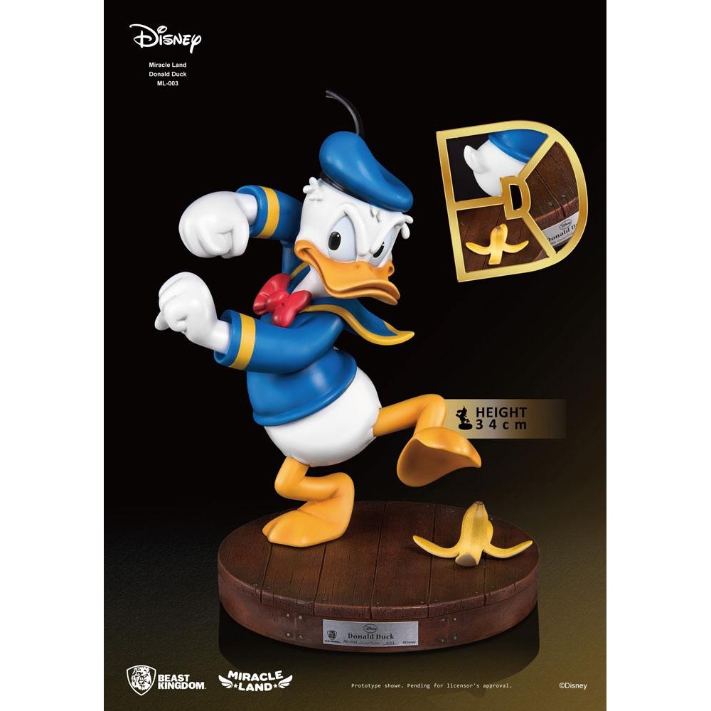Disney Miracle Land Statue Donald Duck - Beast Kingdom (EU)