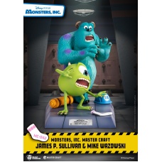 Disney: Monsters Inc. - Master Craft James P. Sullivan and Mike Wazowski Statue | Beast Kingdom