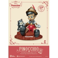 Disney: Pinocchio - Master Craft Pinocchio Wooden Version Special Edition Statue Beast Kingdom Product