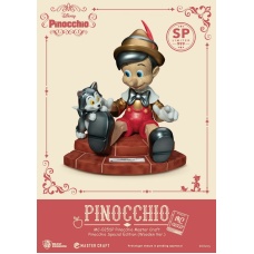 Disney: Pinocchio - Master Craft Pinocchio Wooden Version Special Edition Statue | Beast Kingdom