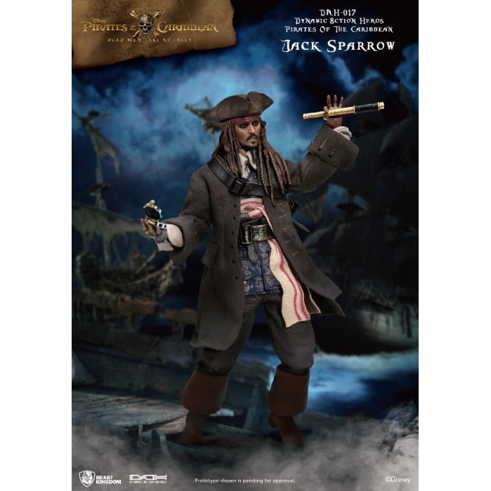 Disney: Pirates of the Caribbean - Captain Jack Sparrow 1:9 Scale Action Figure Beast Kingdom Product