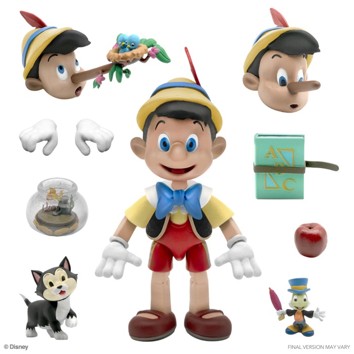 Disney: Ultimates - Pinocchio 7 inch Action Figure Super7 Product