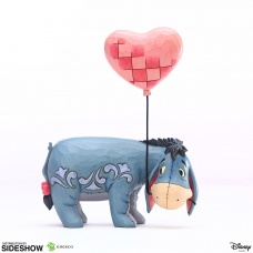 Disney: Winnie the Pooh - Eeyore with a Heart Balloon PVC Statue | Sideshow Collectibles