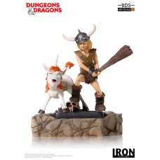 Dungeons and Dragons: Bobby the Barbarian and Uni 1:10 Scale Statue | Iron Studios