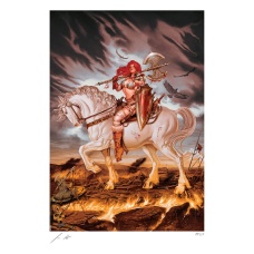 Dynamite Entertainment Art Print Red Sonja: World on Fire 46 x 61 cm - unframed | Sideshow Collectibles