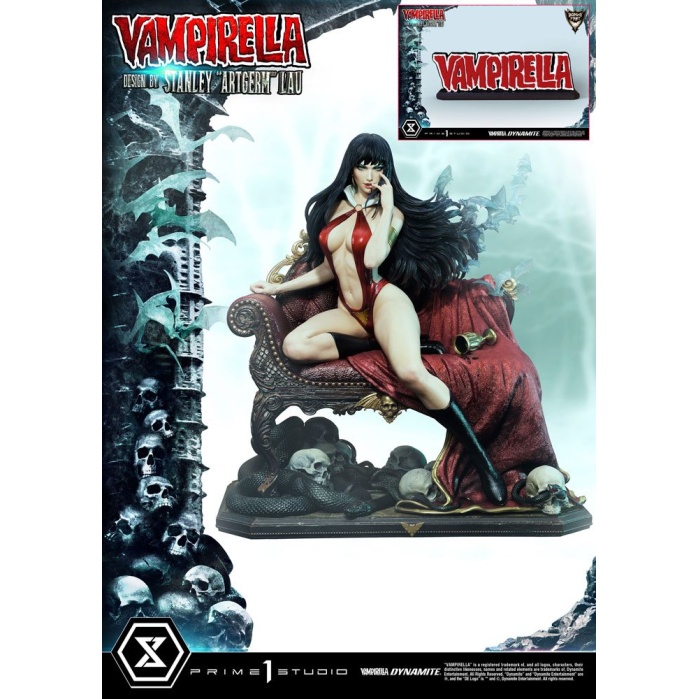 Dynamite Entertainment Statue 1/3 Vampirella Design by Stanley Artgerm Lau Bonus Version 55 cm Prime 1 Studio Product