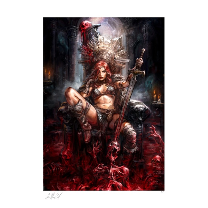 Dynamite: Red Sonja - Long Live the Queen Unframed Art Print Sideshow Collectibles Product