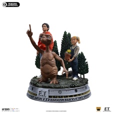 E.T. the Extra Terrestrial: Elliot and Gertie Deluxe 1:10 Scale Statue | Iron Studios