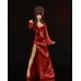 Elvira: Elvira Red Dress 8 inch Clothed Action Figure NECA Product