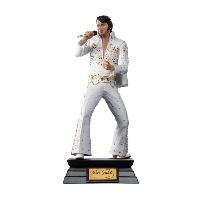 Elvis Presley: Elvis Presley 1973 Aloha Eagle 1:10 Scale Statue Iron Studios Product