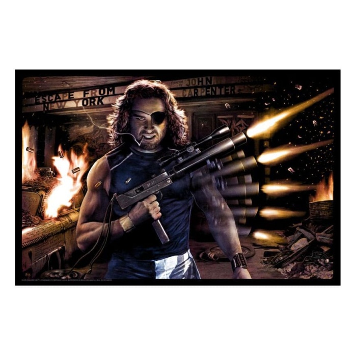 Escape from New York Art Print Snake Plissken 46 x 61 cm - unframed Sideshow Collectibles Product