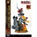 Fairy Tail PVC Statue 1/6 Natsu, Gray, Erza, Happy Deluxe Version 57 cm Prime 1 Studio Product