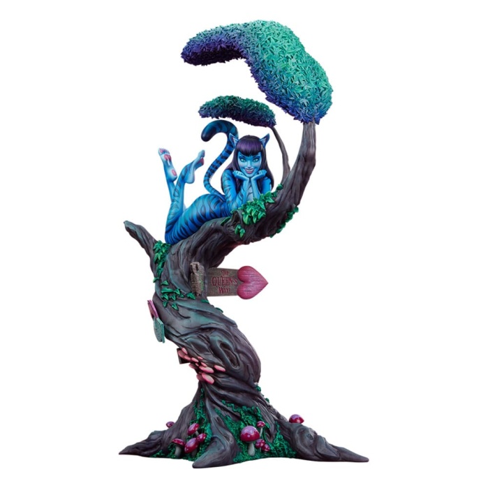 Fairytale Fantasies Collection Statue Lady Cheshire Cat 63 cm Sideshow Collectibles Product