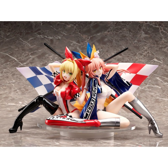 Fate/Extra PVC Statue 1/7 Nero Claudius & Tamamo No Mae Type-Moon Racing Ver. 17 cm Goodsmile Company Product