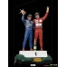Formula One: Alain Prost and Ayrton Senna - The Last Podium 1993 Deluxe 1:10 Scale Statue Iron Studios Product