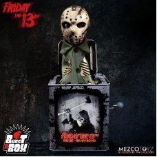 Friday the 13th Burst-A-Box Music Box Jason Voorhees | Mezco Toyz