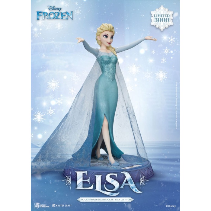 Frozen Master Craft Statue Elsa Let It Go 40 cm Beast Kingdom Product