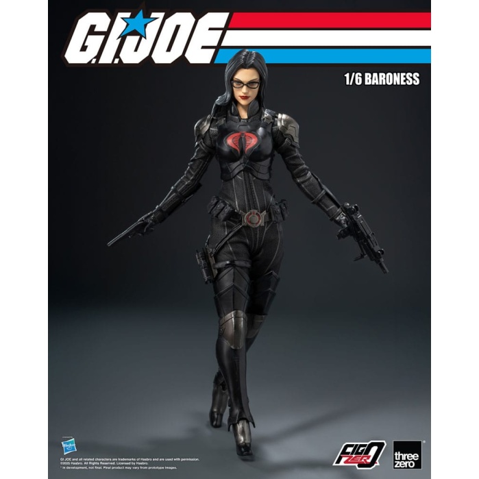 G.I. Joe FigZero Action Figure 1/6 Baroness 30 cm threeA Product