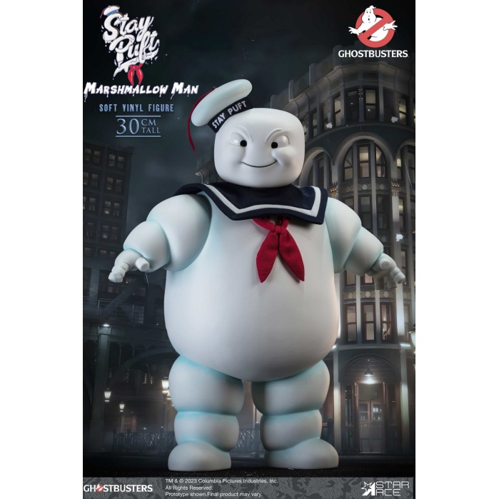 Ghostbusters: Stay Puft Marshmallow Man Deluxe Version Soft Vinyl Statue Star Ace Toys Product