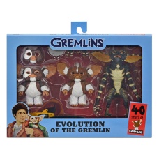 Gremlins Action Figures Evolution of a Gremlin 40th Anniversary Box Set 18 cm | NECA