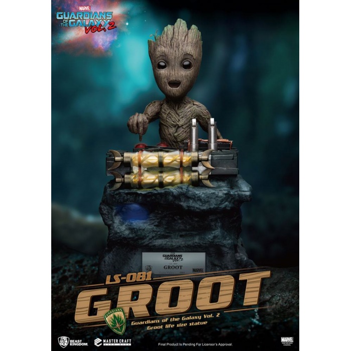 Guardians of the Galaxy 2 Life-Size Statue Baby Groot 32 cm Beast Kingdom Product