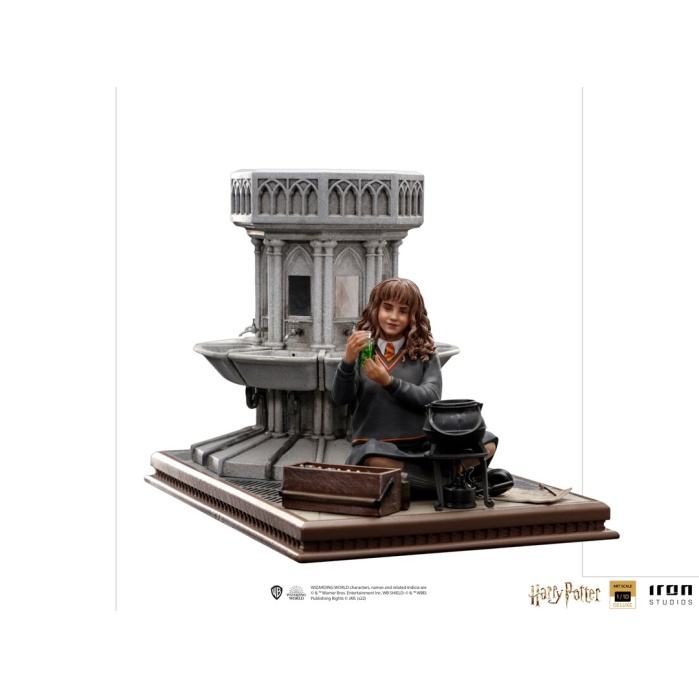 Harry Potter: Hermoine Granger Polyjuice Deluxe Version 1:10 Scale Statue Iron Studios Product