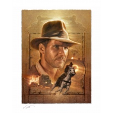 Indiana Jones: Pursuit of the Ark Unframed Art Print | Sideshow Collectibles