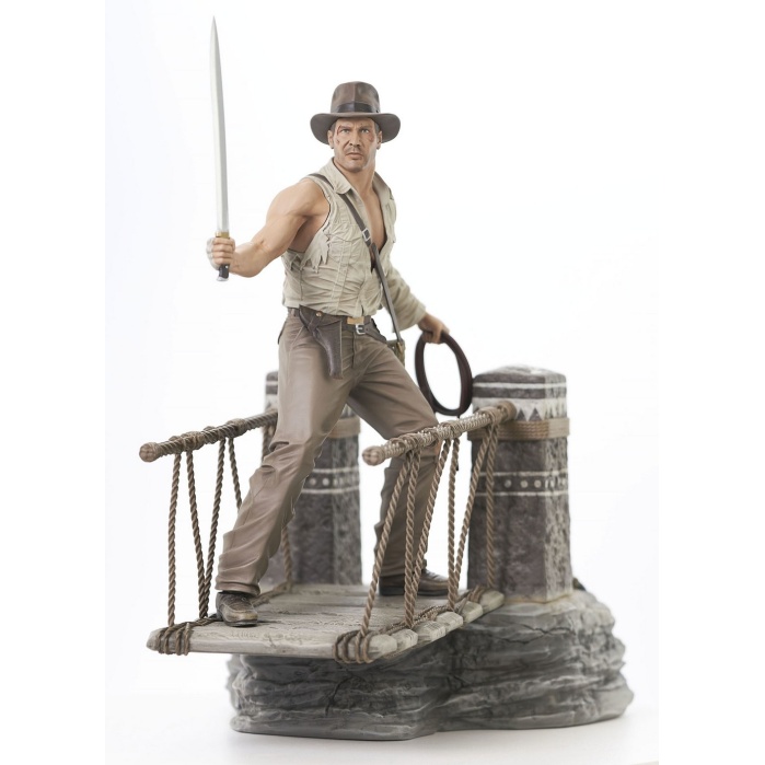 Indiana Jones: Temple Of Doom - Deluxe Gallery Rope Bridge PVC Statue Diamond Select Toys Product