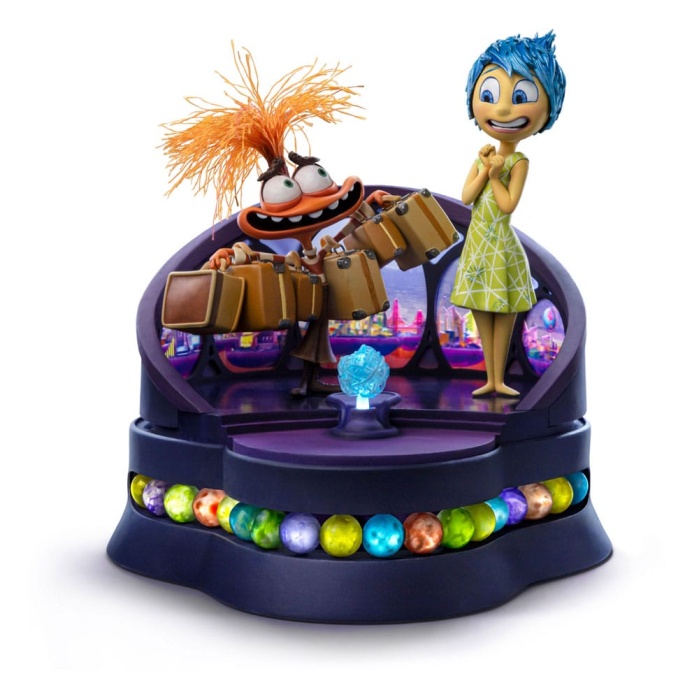 Inside Out 2 Deluxe Art Scale Statue 1/10 Joy and Anxiety 26 cm Iron Studios Product