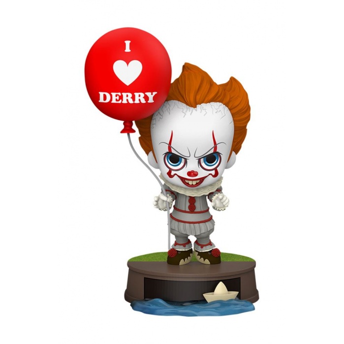 It Chapter Two Cosbaby Mini Figure Pennywise with Balloon 11 cm Hot Toys Product
