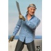 Jaws Action Figure Ultimate Sam Quint 50th Anniversary Figure 18 cm NECA Product