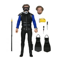 Jaws: Hooper Shark Cage 8 inch Clothed Action Figure | NECA