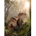 Jurassic Park: Deluxe Just the Two Raptors 1:10 Scale Statue Iron Studios Product
