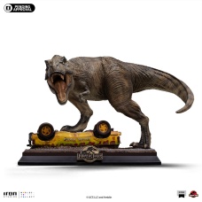 Jurassic Park: T-Rex Attack Icons Statue - Iron Studios (NL)
