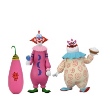 Killer Klowns from Outer Space: Toony Terrors - Slim and Chubby 6 inch Action Figure 2-Pack | NECA