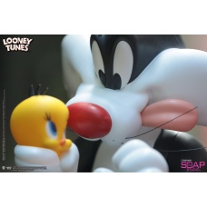 Looney Tunes: Sylvester and Tweety Sweet Pairing PVC Statue | Soap Studio